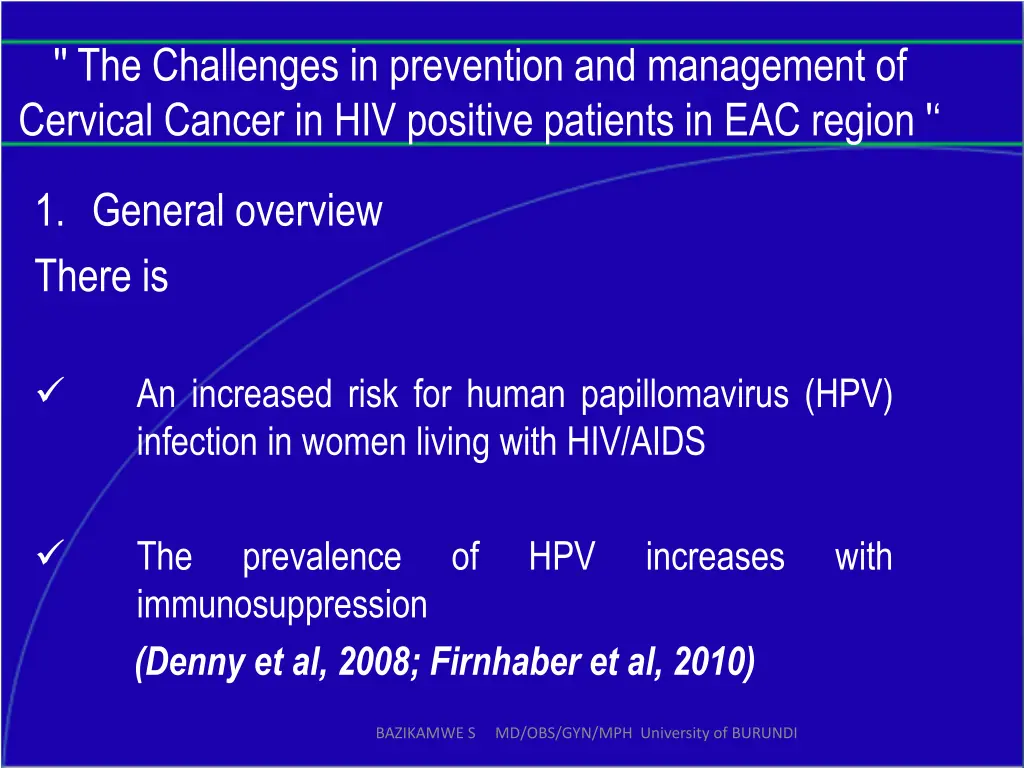 the challenges in prevention and management 2