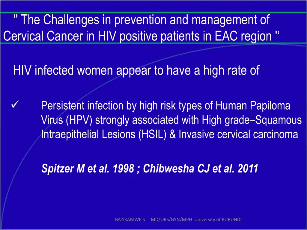 the challenges in prevention and management 3