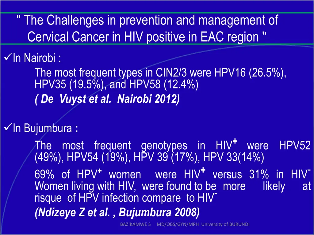 the challenges in prevention and management 5