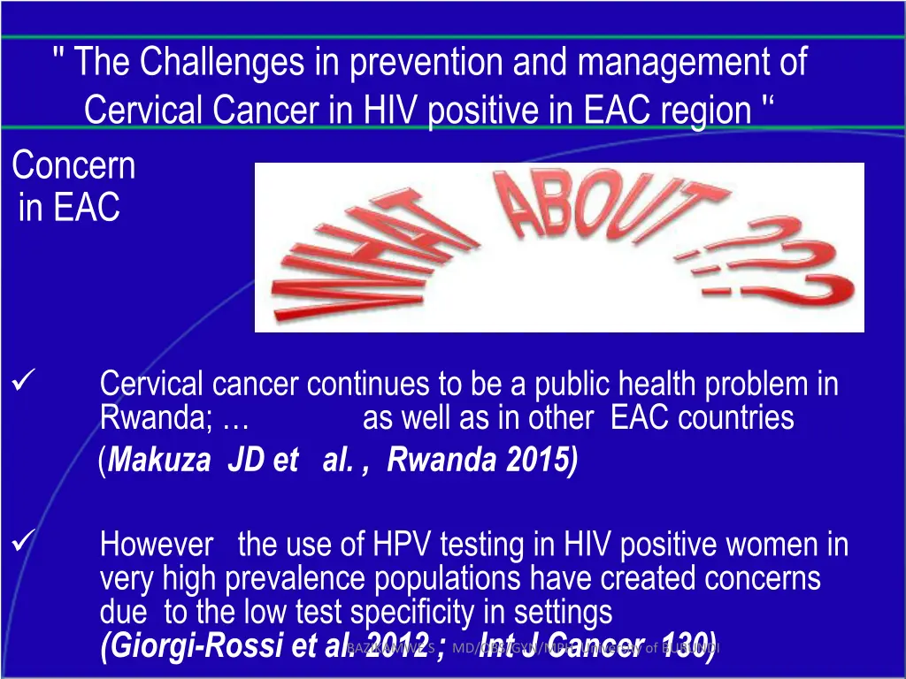 the challenges in prevention and management 7