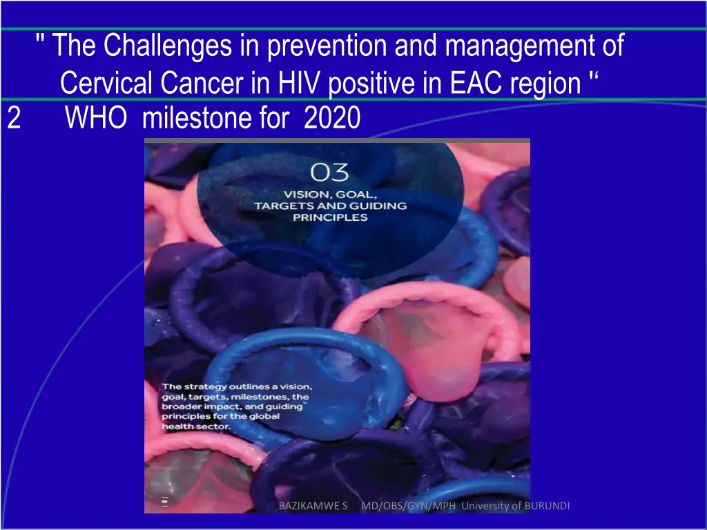 the challenges in prevention and management 9