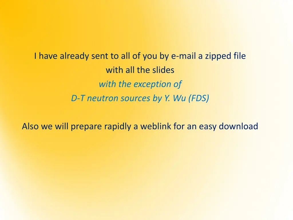i have already sent to all of you by e mail