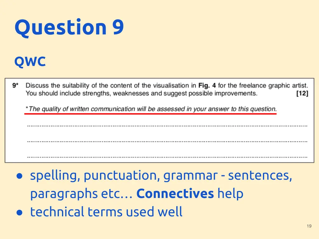 question 9 15