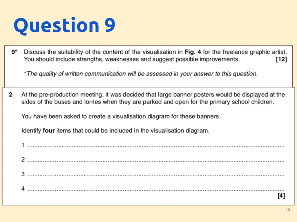 question 9 7