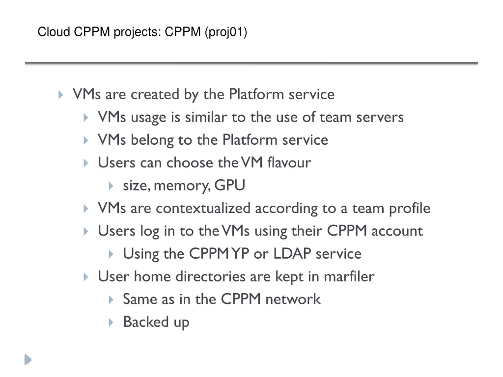 cloud cppm projects cppm proj01