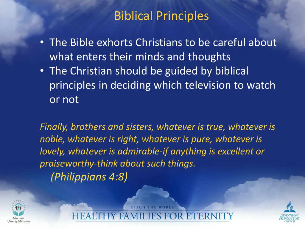 biblical principles