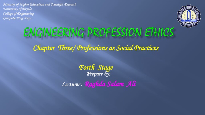 ministry of higher education and scientific
