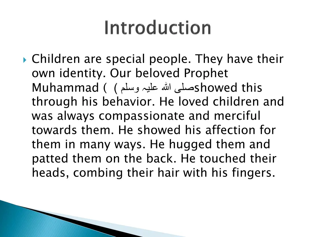 children are special people they have their