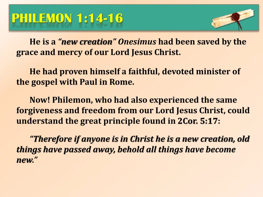 philemon 1 14 16 2