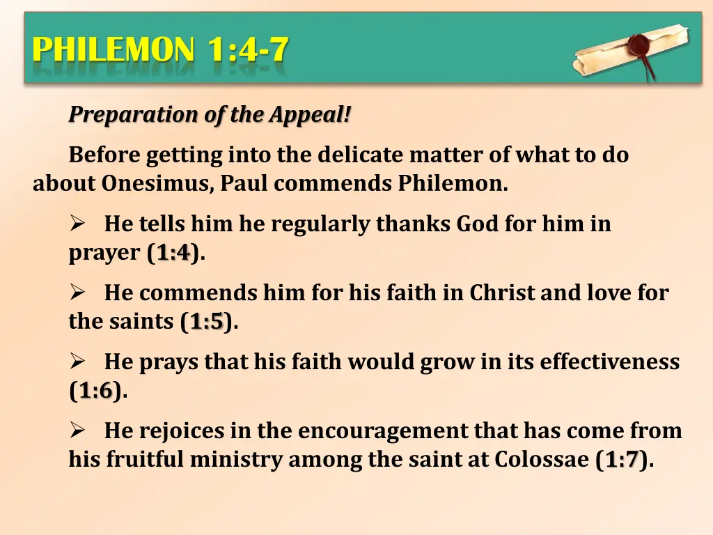 philemon 1 4 7 1