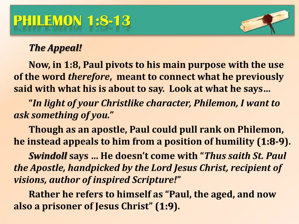 philemon 1 8 13 1