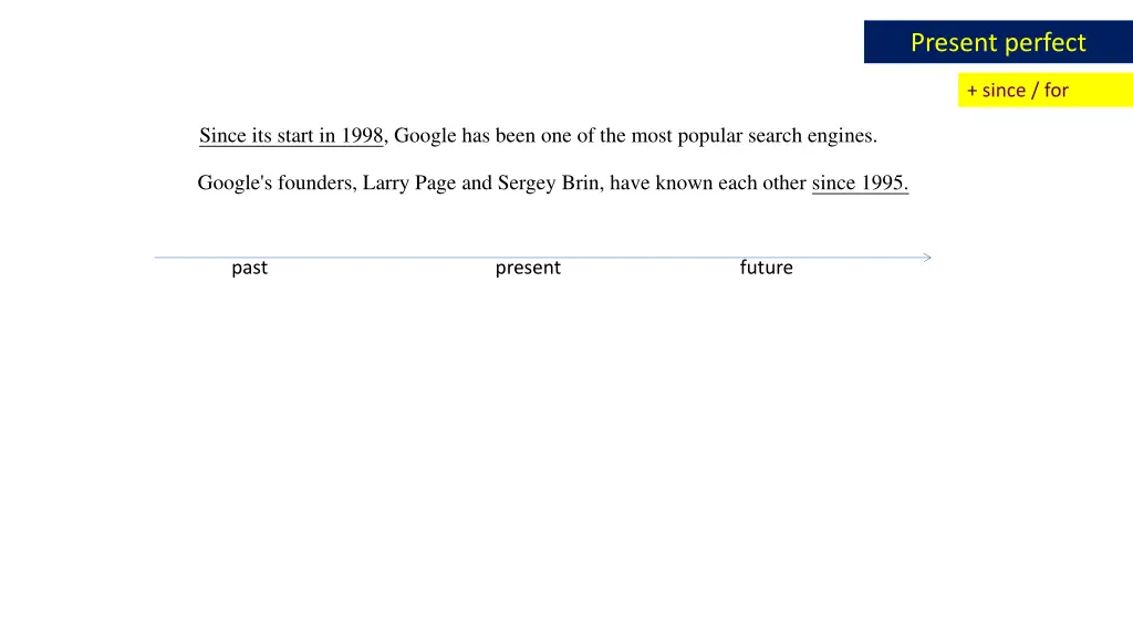 present perfect 8