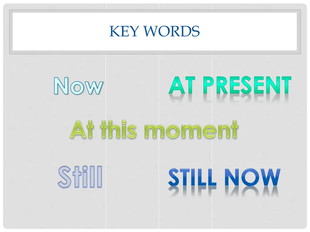 key words