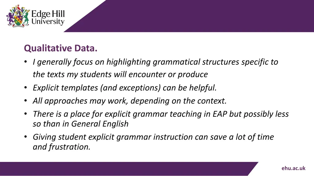 qualitative data