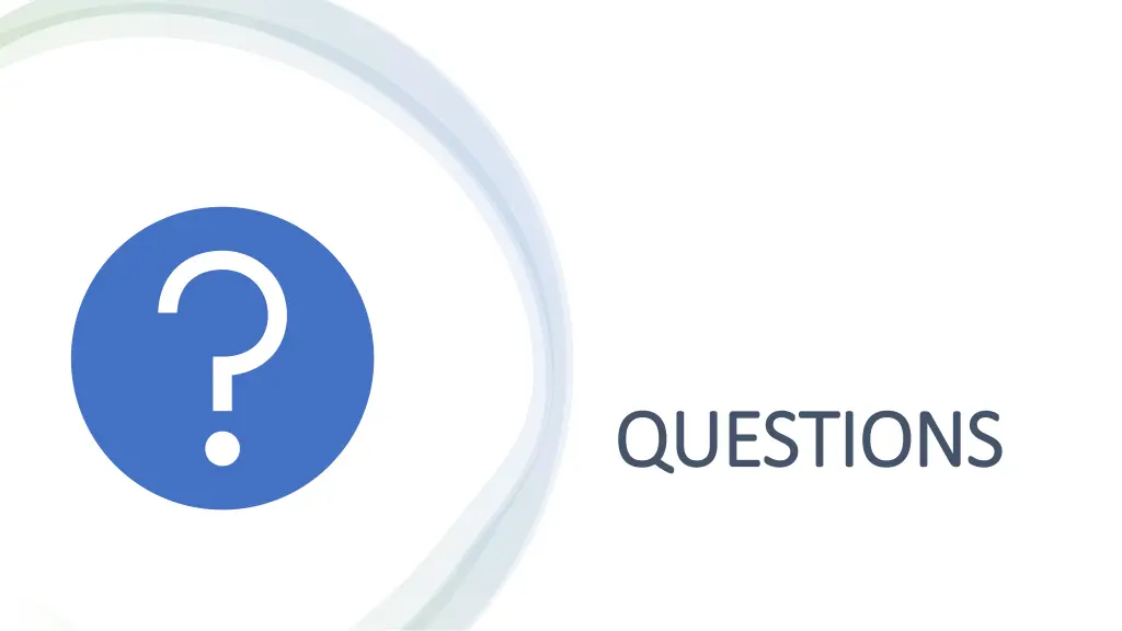 questions questions