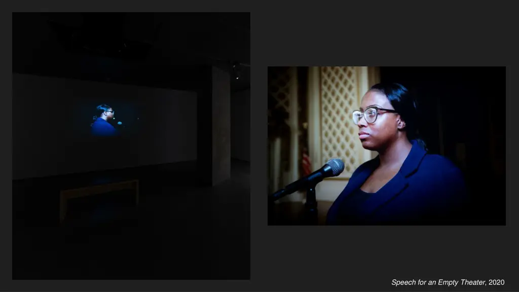 speech for an empty theater 2020