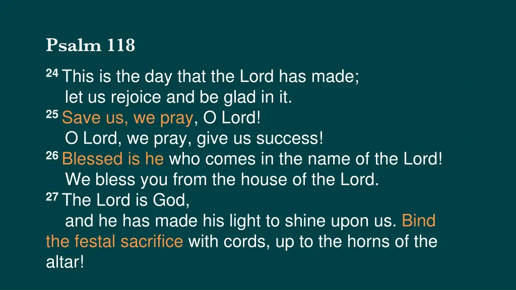 psalm 118