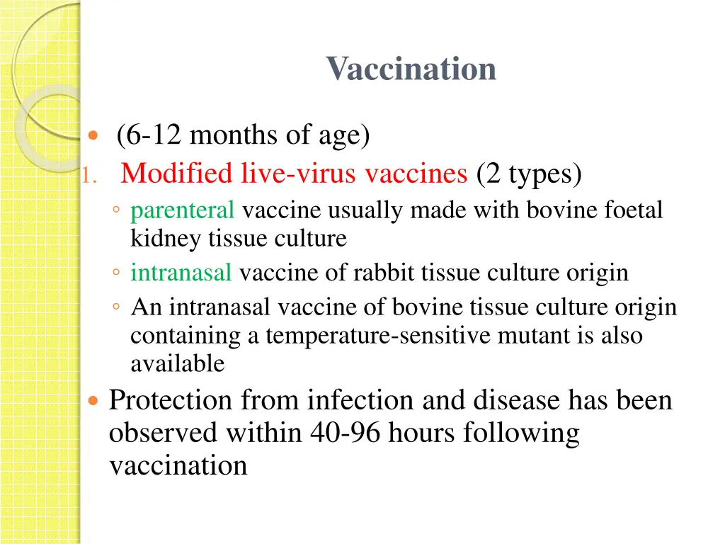 vaccination