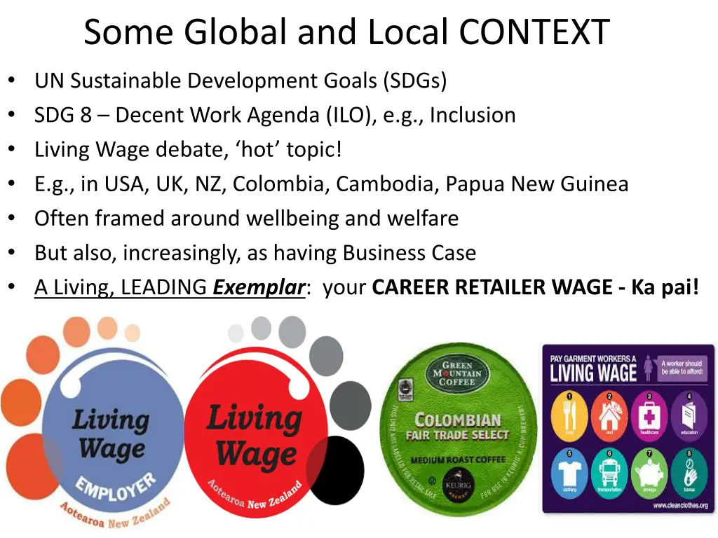 some global and local context
