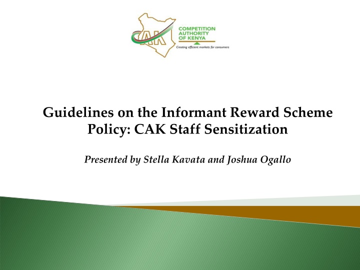 guidelines on the informant reward scheme policy