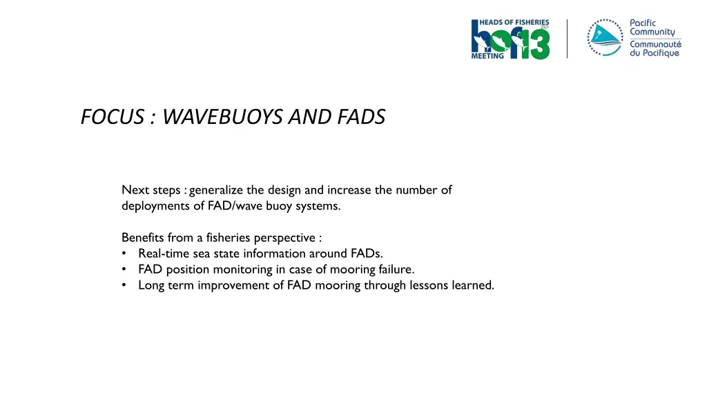focus wavebuoys and fads 2
