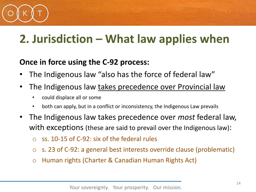 2 jurisdiction what law applies when