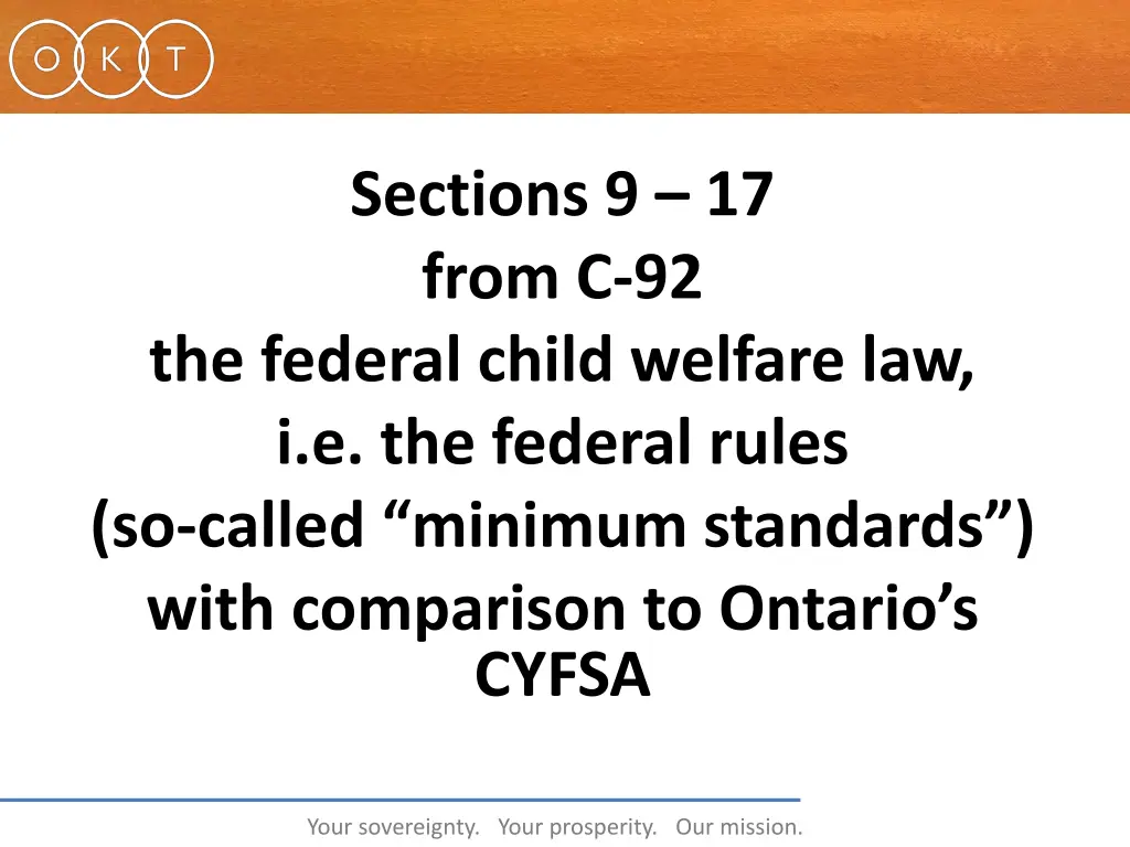 sections 9 17 from c 92 the federal child welfare