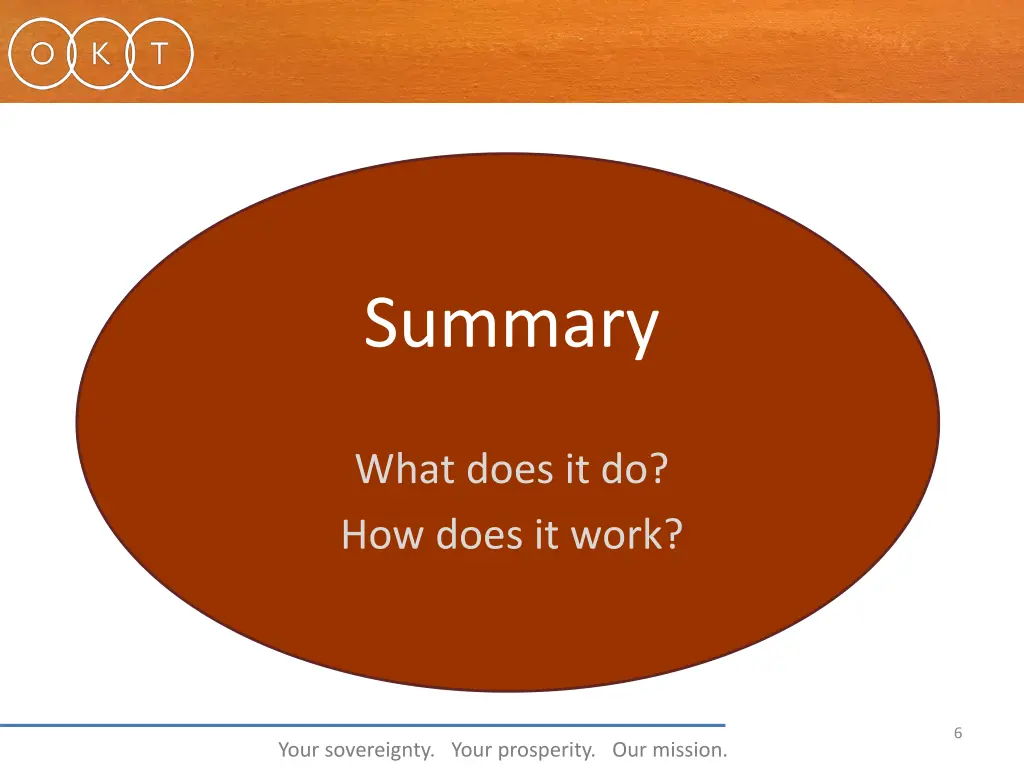 summary