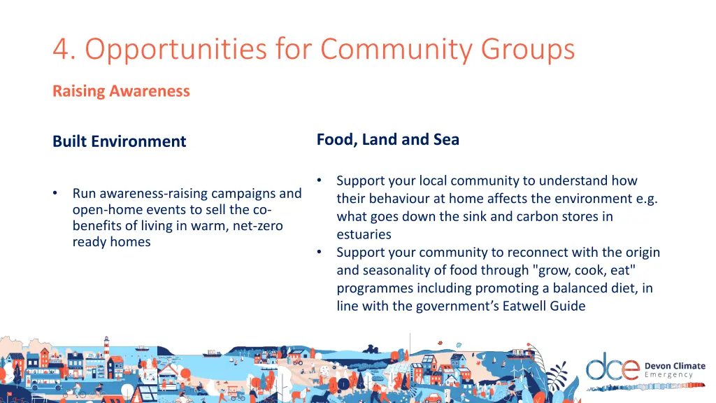 4 opportunities for community groups