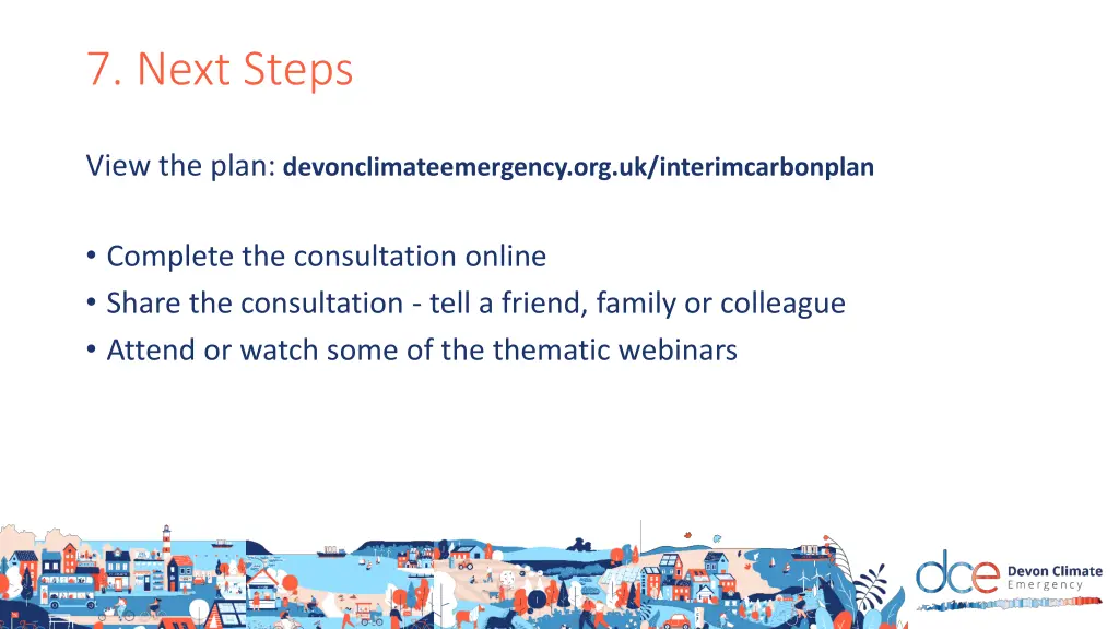 7 next steps