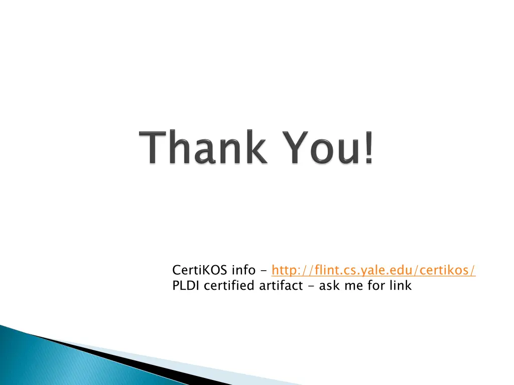 certikos info http flint cs yale edu certikos