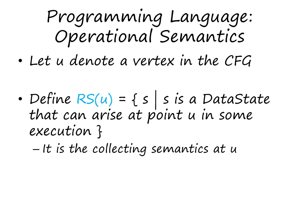 programming language operational semantics 4