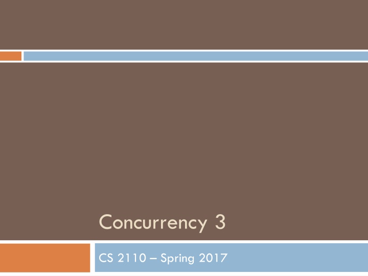 concurrency 3