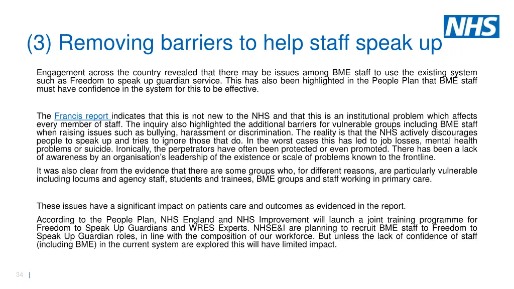 3 removing barriers to help staff speak up