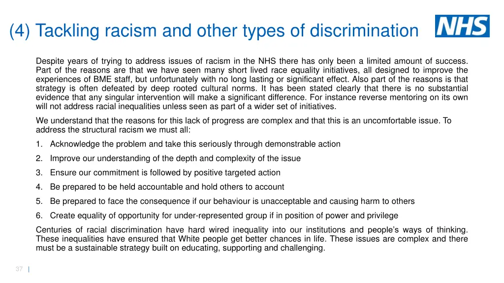 4 tackling racism and other types