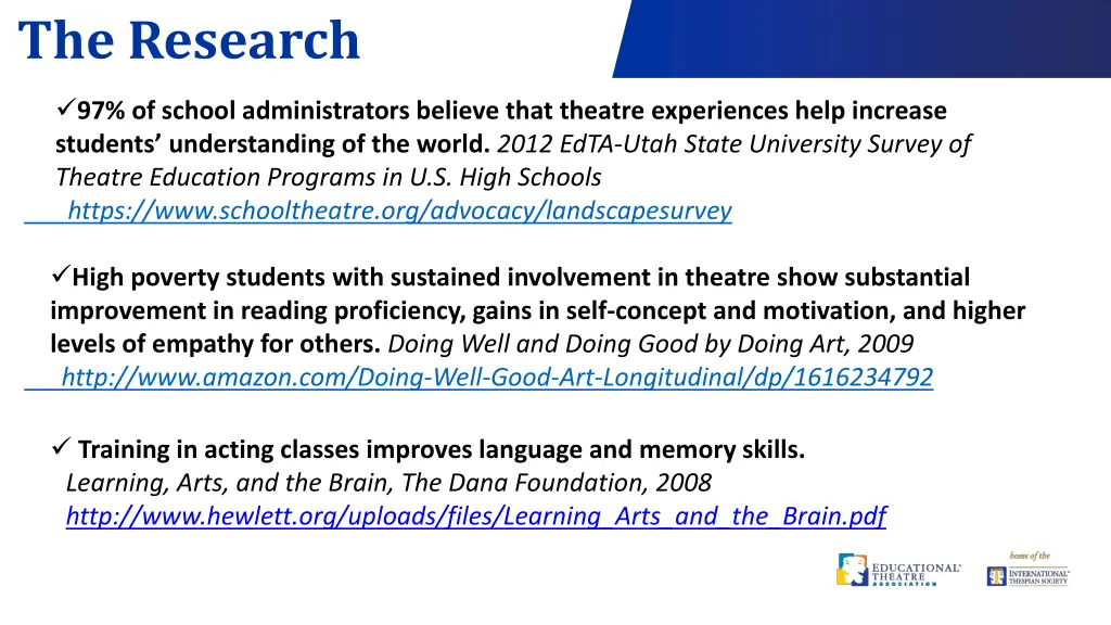 the research