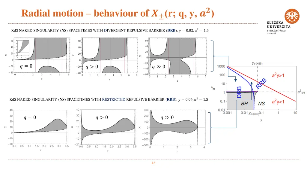 radial motion behaviour of r q y 1