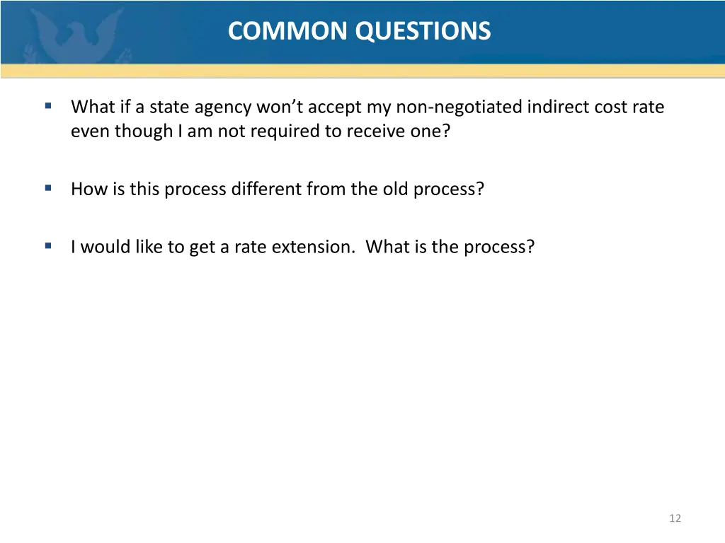 common questions