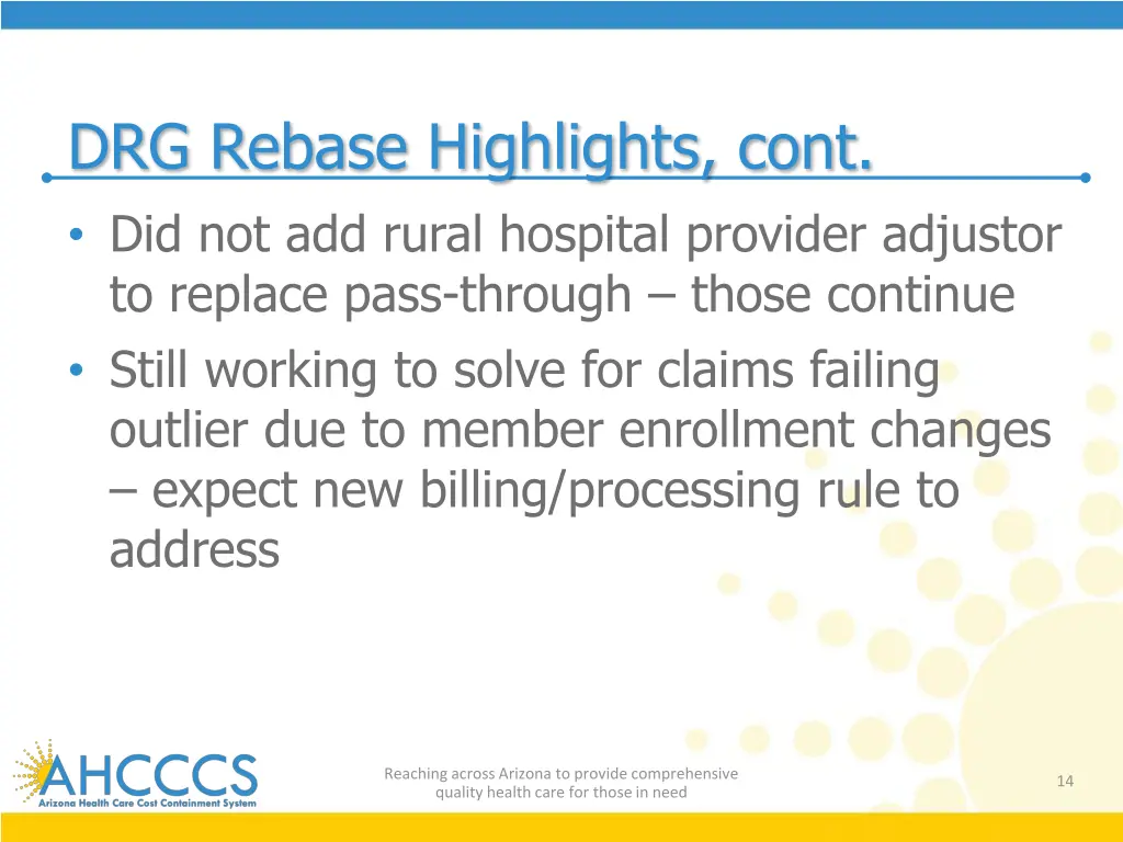 drg rebase highlights cont did not add rural