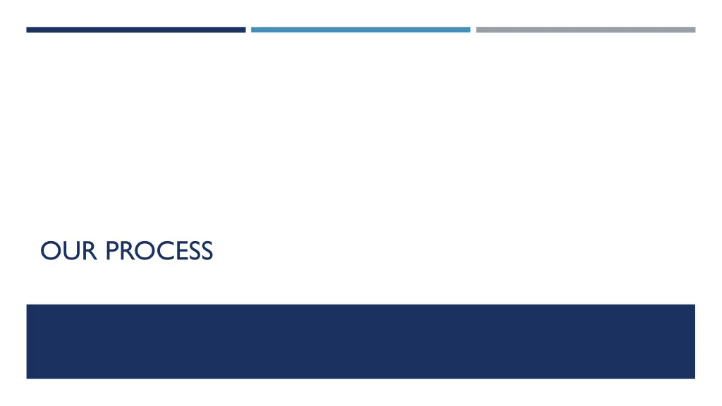 our process