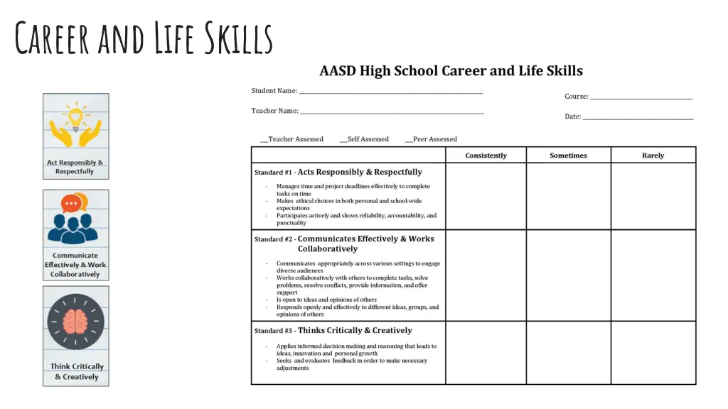 career and life skills