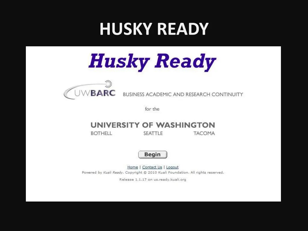 husky ready 1