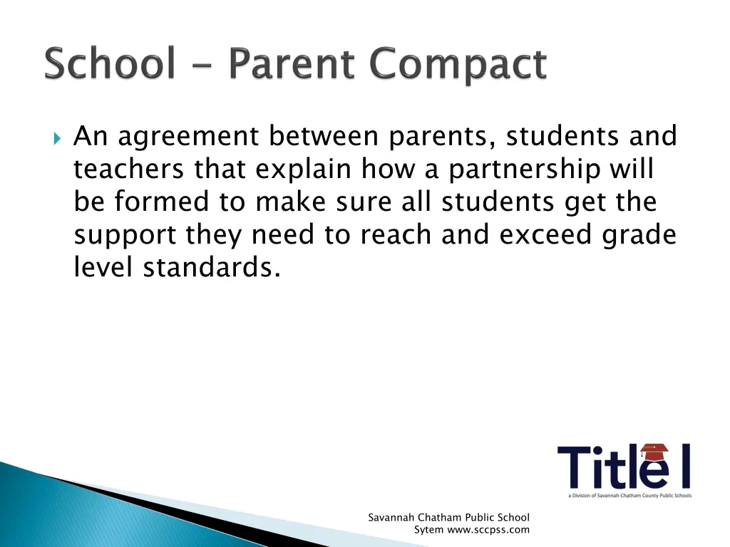 an agreement between parents students