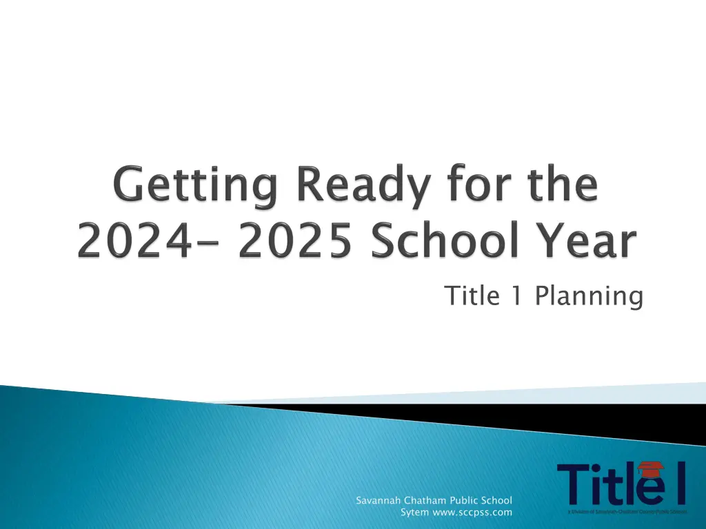 title 1 planning