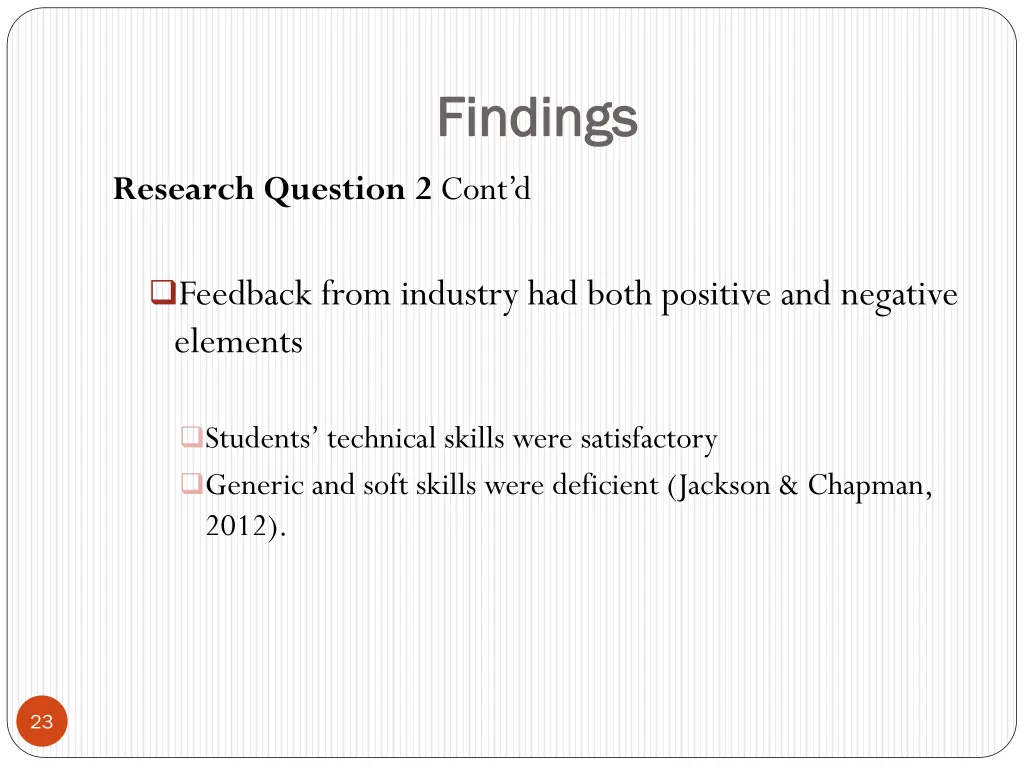 findings findings 5