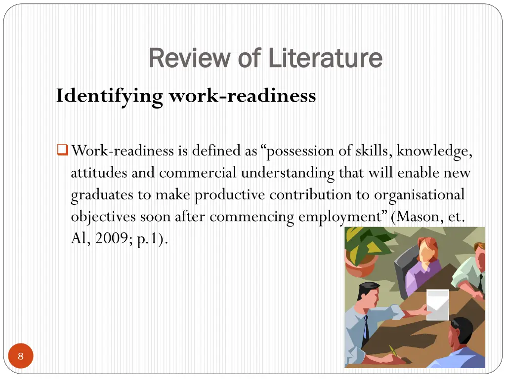 review of literature review of literature