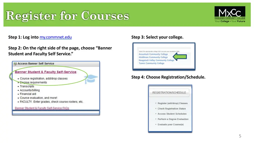 register for courses