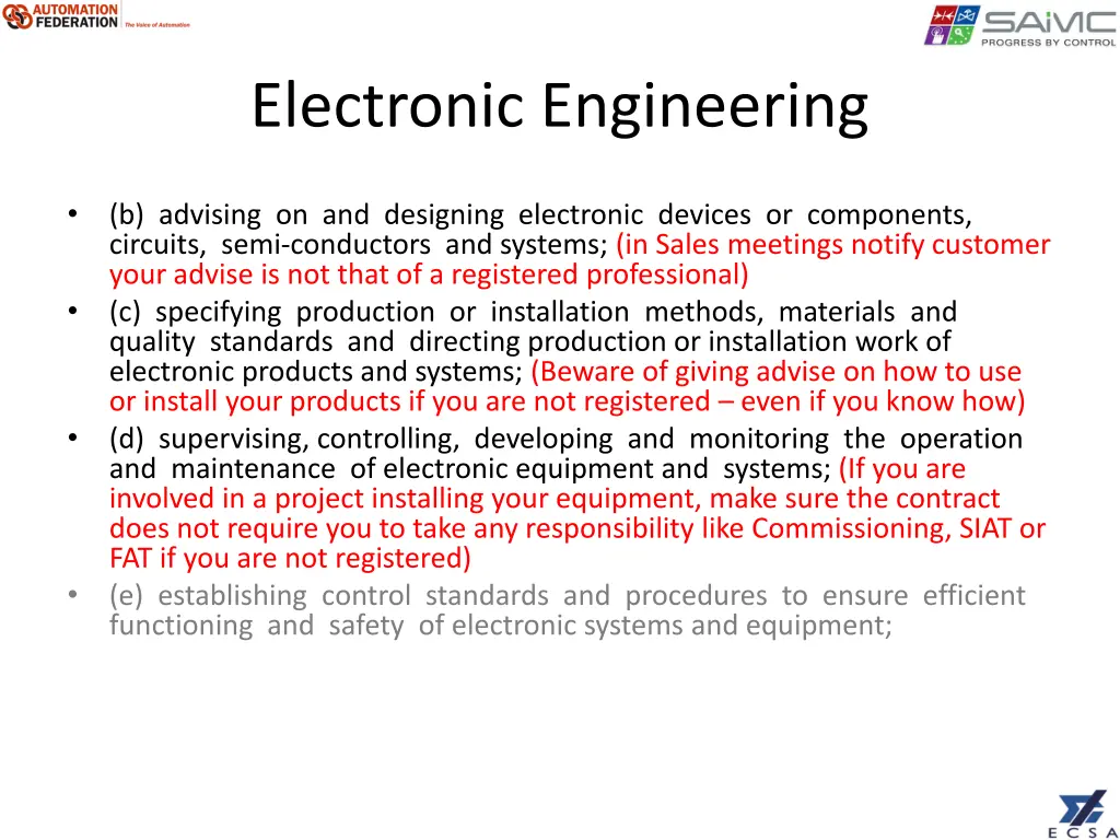 electronic engineering
