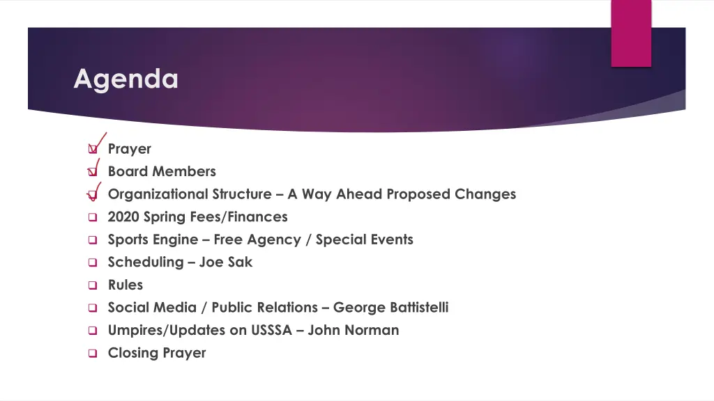 agenda 2