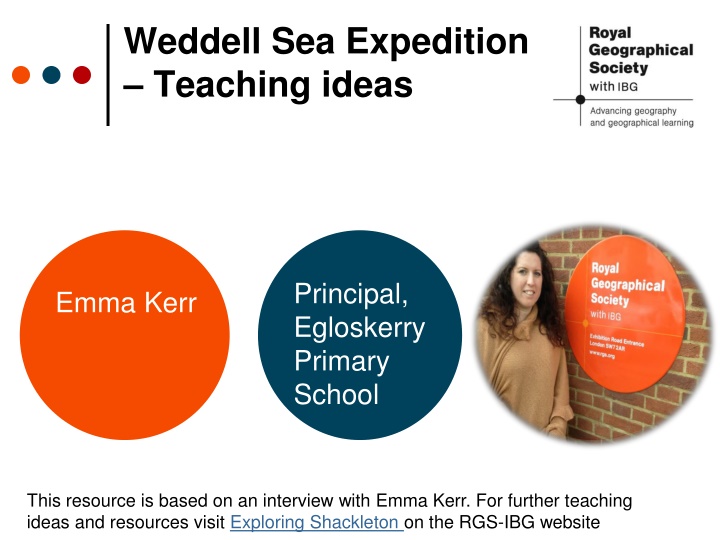 weddell sea expedition teaching ideas